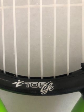 Raqueta de tenis TOP LIFE con funda