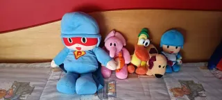 Peluches Pocoyó y Elly