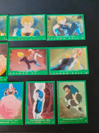 Colección Dragon Ball Z Serie 5 Verde (17 Holo)