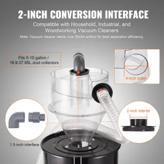 Separatore Polveri Ciclonico Filtro Collettore