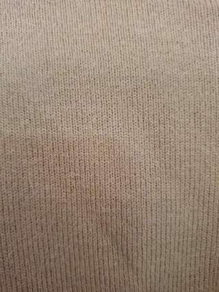 Jersey Molgoy cuello alto cremallera mostaza