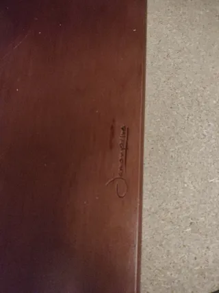 Soporte Jamonero Madera y Metal