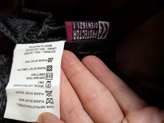 Chaqueta de moto KORE Negra y Naranja