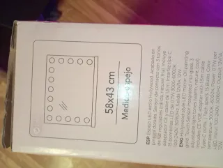 Espejo Tocador LED Jean Hollywood