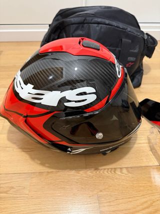 Casco Alpinestars Supertech R10 + Accesorios