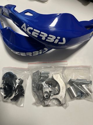 Cubremanetas Acerbis Azul + Accesorios
