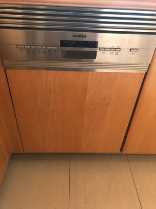 Lavavajillas Siemens SD6P1S Panelado