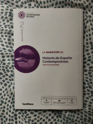 Lo esencial de historia de España contemporáneo.