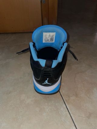 Jordan Air Zapatillas Negras y Azules