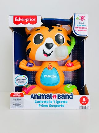 Tigre Carlotta Fisher Price (italiano) - NOVO