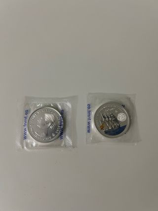 2 Monedas Plata 40€ Barco Velero 2025