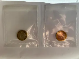 4 Monedas 1€ Francia 1999