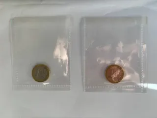 4 Monedas 1€ Francia 1999