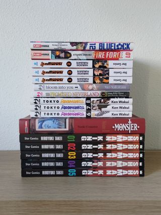 Mini lotto manga 16 pezzi - ITALIANO