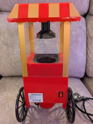 Máquina de Palomitas Vintage Roja