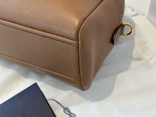 Bolso Prada Bauletto Vitello Phenix Marrón