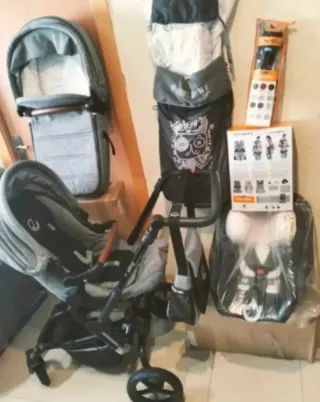 Carrito Bebé Jane Epic 3 Piezas Koos Micro+Accesor