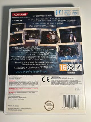 Silent Hill Shattered Memories Wii Konami