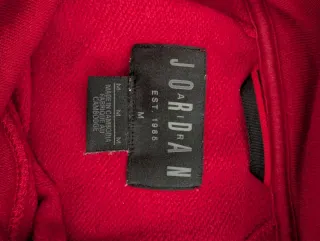Sudadera Air Jordan Roja Talla M