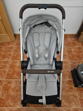 Carro Cybex + Silla Coche Grupo 0 Isofix