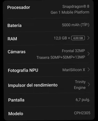 Oppo Find X5 Pro Negro