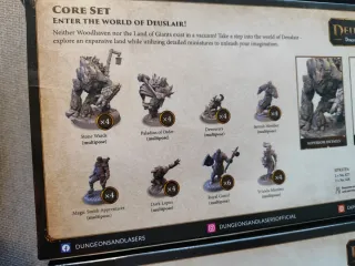 Miniaturas rol Dungeons and Lasers D&D Pathfinder