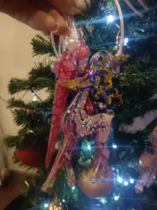 Decoración Navideña Reno Epoxi differentes colores