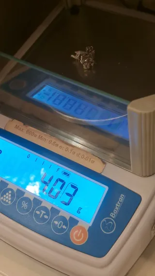 Pendientes Oro Blanco 18k Flor