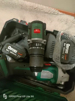 Kit Trapano Avvitatore + Smerigliatrice