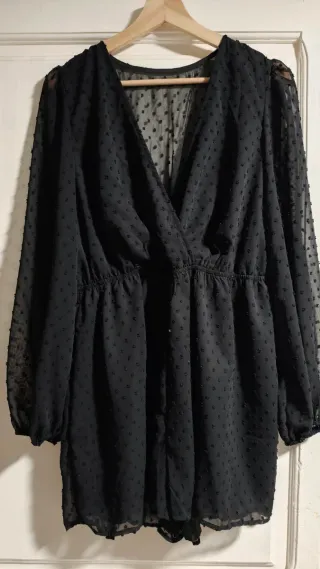 Mono corto fiesta negro