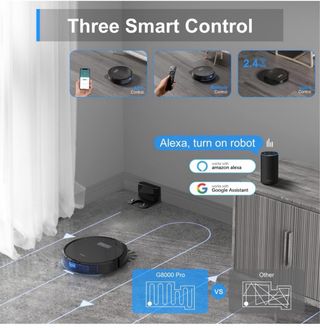 ROBOT ASPIRADOR Y FRIEGASUELOS TIKOM G800PRO(155€)