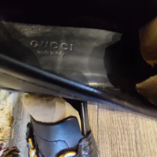 Zapatos Gucci Negro Talla 39. Todo piel.