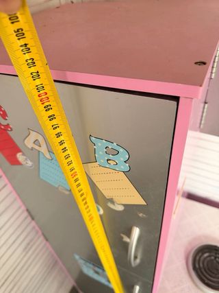 Cocina de madera infantil Rosa