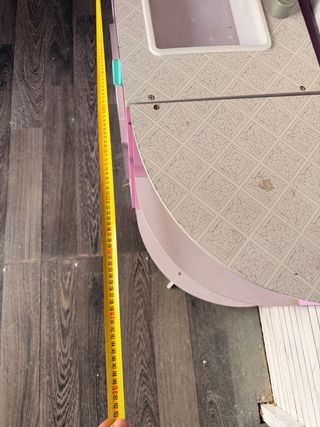 Cocina de madera infantil Rosa