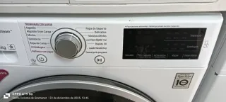 LAVADORA Y SECADORA L. G 8 KG A 5 KG RPM 1400