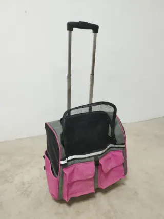 Transportín para gatos con ruedas