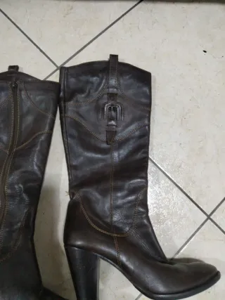 Stivali Progetto vera pelle donna n.40