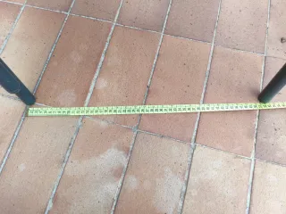 Juego de 2 sillas de exterior