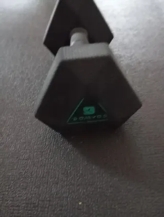 Mancuerna 5 kg  Dos mancuernas de 5 kg