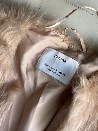 Chaleco pelo sintético Bershka