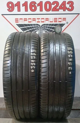 225 55 17 W PIRELLI RUEDA AL 90% VIDA UTIL