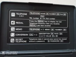 Agenda Electrónica Casio DC-2000