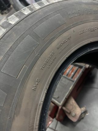 Neumáticos Michelin Agilis Camping 225/75 R16