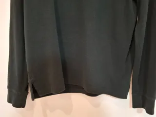 Polo Ralph Lauren Jersey Negro Media Cremallera