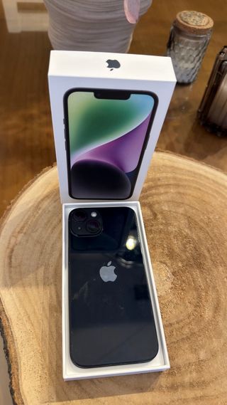 Lote 2x iPhone 14 Pro y 14 128GB Negro