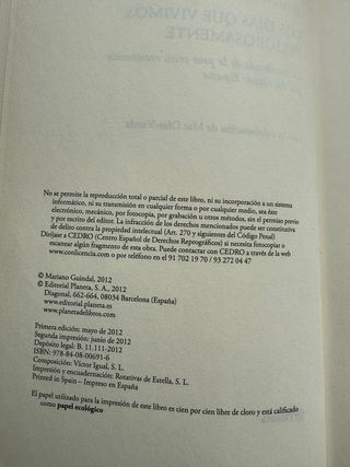 Los días que vivimos peligrosamente