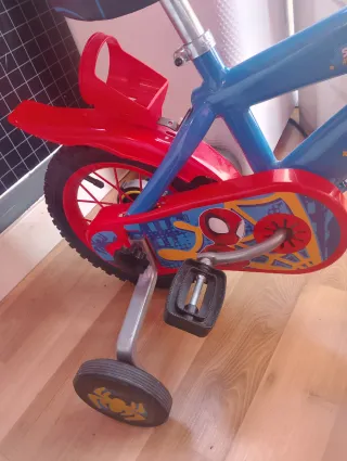 Bicicleta Spiderman 5-6 años