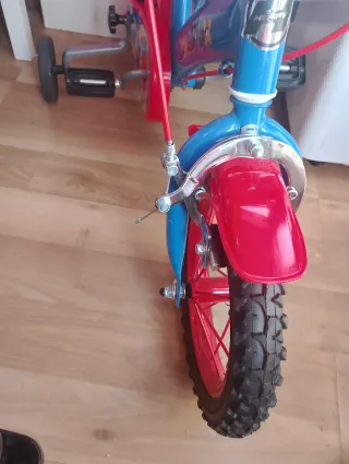 Bicicleta Spiderman 5-6 años