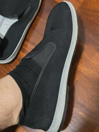 Scarpe nere slip-on arti marziali