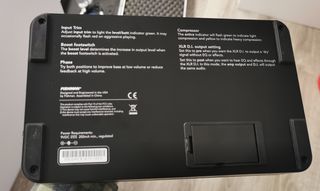 FISHMAN TONE DEQ AFX PRE-EQ-DI Pedal